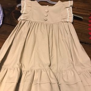 Sage and Lily Khaki Dress